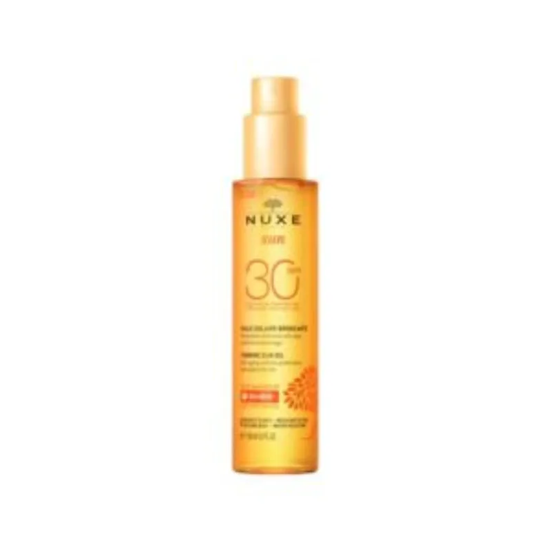 Nuxe Sun Huile Bronzage spf30 150ml –  | Parasativa Maroc