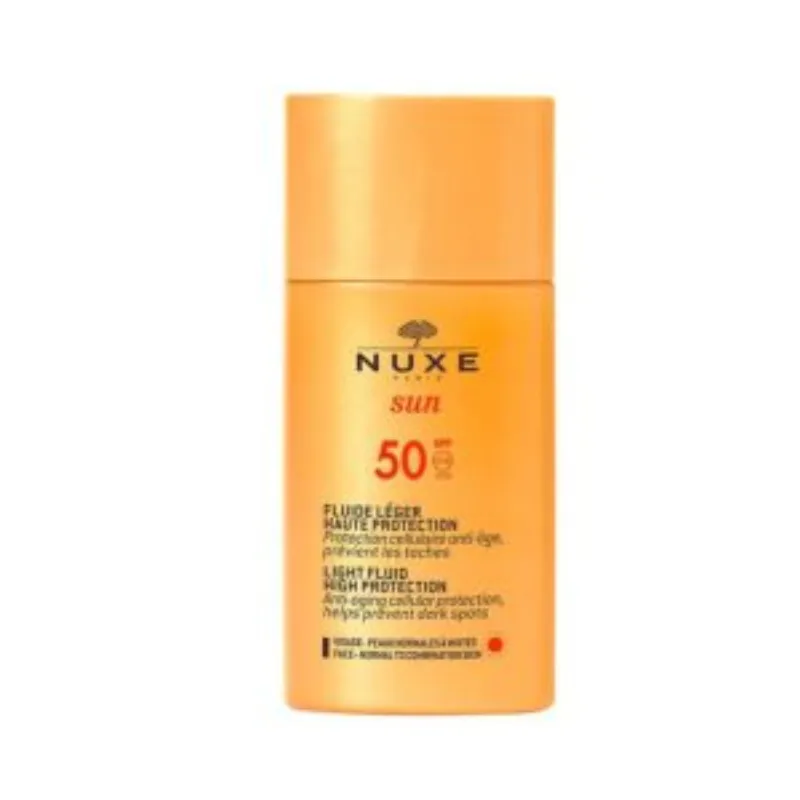 Nuxe Sun Fluide Solaire Legere Spf50+ 50ml –  | Parasativa Maroc