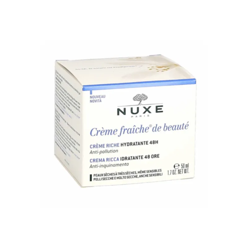 Nuxe Creme Fraiche Creme Riche Peau Seche 50ml –  | Parasativa Maroc