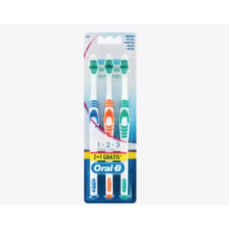Oral-B Brosse A Dent Classic 2+1 Pack –  | Parasativa Maroc