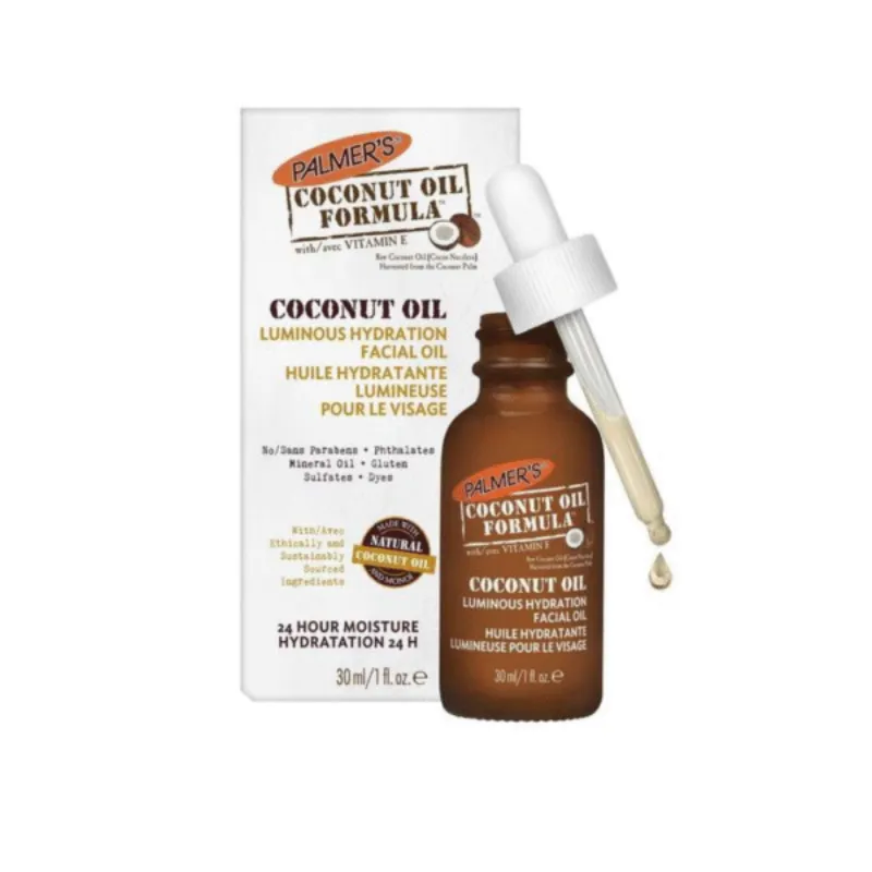 Palmer’s Hydratation Lumineuse Visage Coconut Oil 30ml –  | Parasativa Maroc