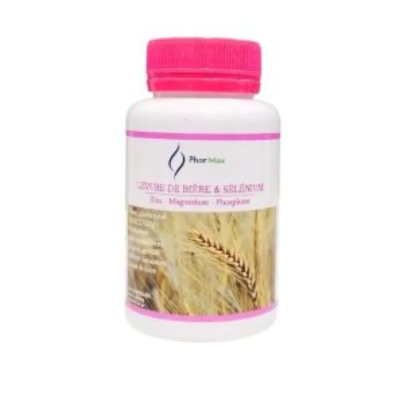Phormax Levure de Biere & Selenium 120 Comprimes –  | Parasativa Maroc