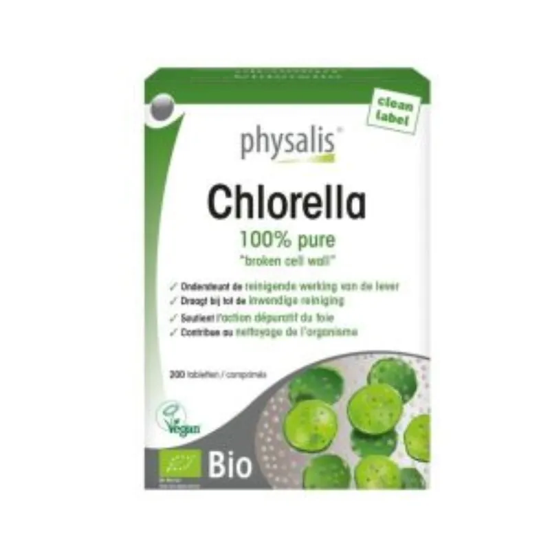 Physalis Chlorella 200 Comprimes –  | Parasativa Maroc