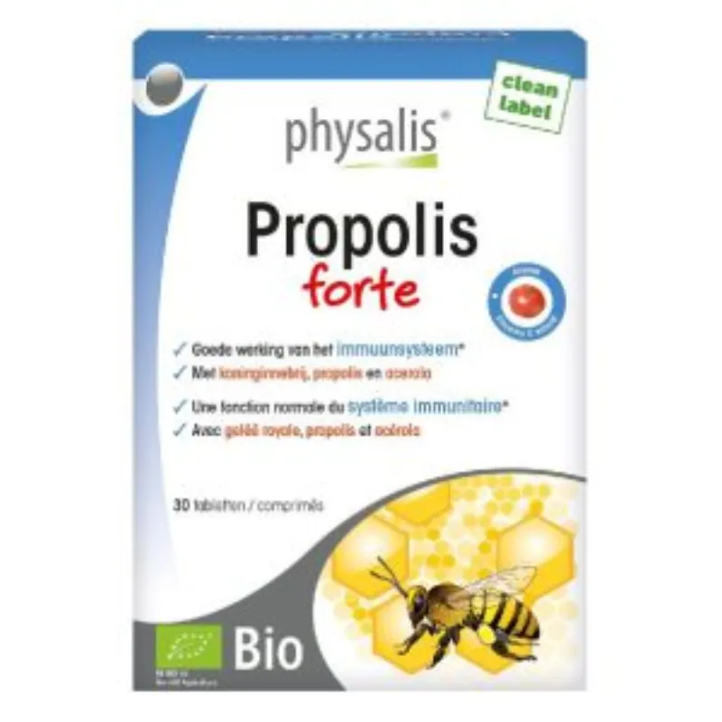 Physalis Propolis Forte 30 comprimes –  | Parasativa Maroc