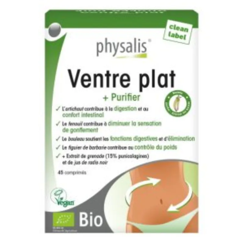 Physalis Ventre Plate +Purifier 45 comprimes –  | Parasativa Maroc