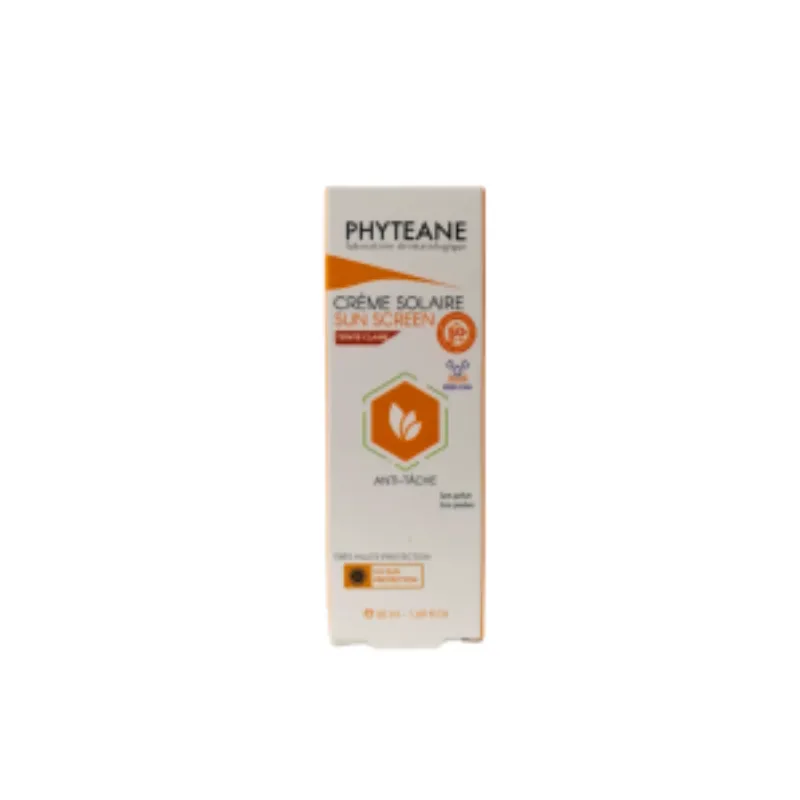 Phyteane Creme Solaire Teinte claire spf50+ 50ml –  | Parasativa Maroc