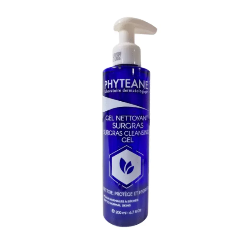 Phyteane Gel Nettoyant Surgras Peaux Normales a seches 200ml –  | Parasativa Maroc