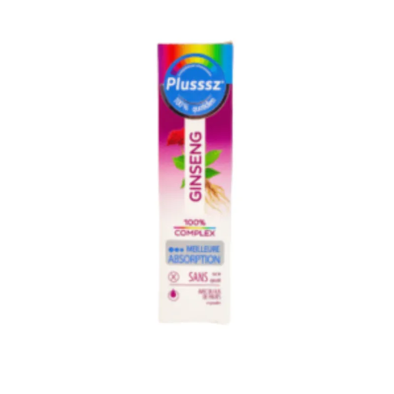Plusssz Ginseng 20 Comprimes –  | Parasativa Maroc