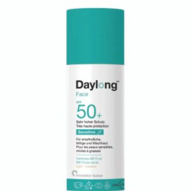 DAYLONG FACE SENSITIVE BB FLUIDE TEINTE SPF 50+ 50 ML –  | Parasativa Maroc