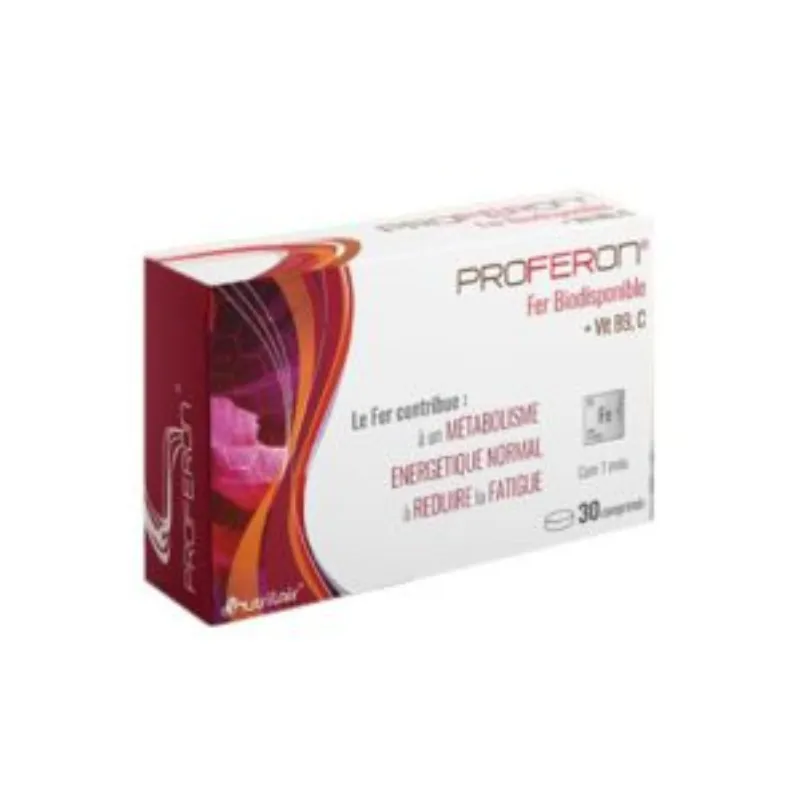 Proferon Fer 30 Comprimes –  | Parasativa Maroc