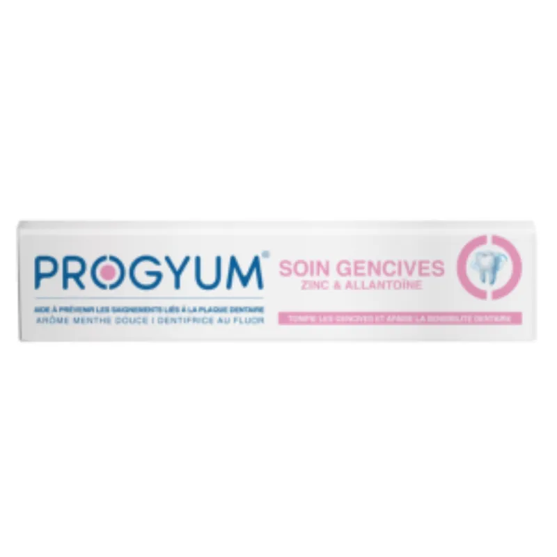 Progyum Dentifrice Soin Gencives Zinc & Allantoine – 75ml –  | Parasativa Maroc