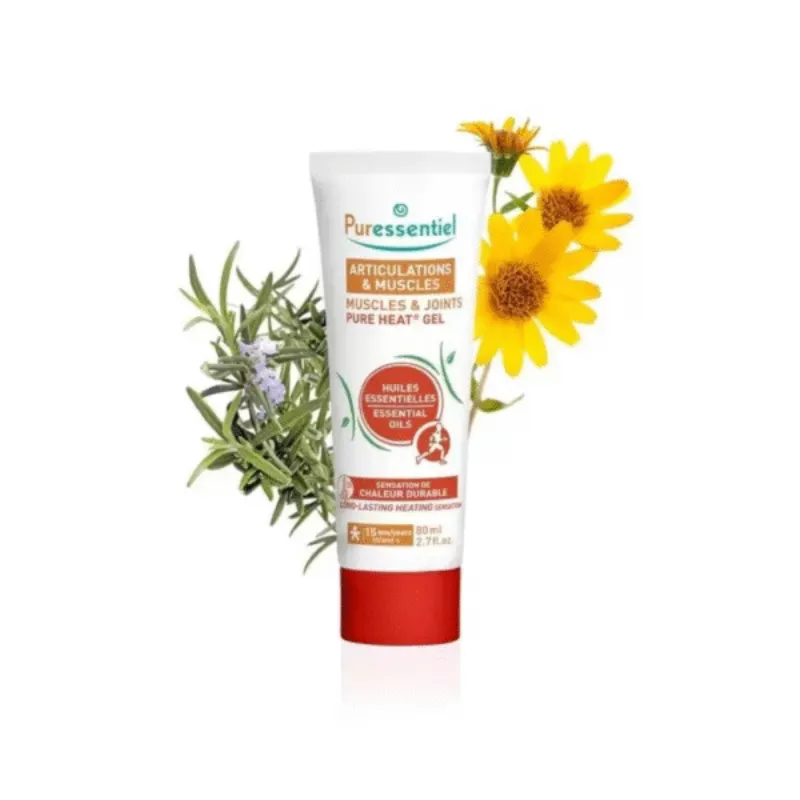 Puressentiel Articulation & Muscles Pure Heat Gel 80ml –  | Parasativa Maroc