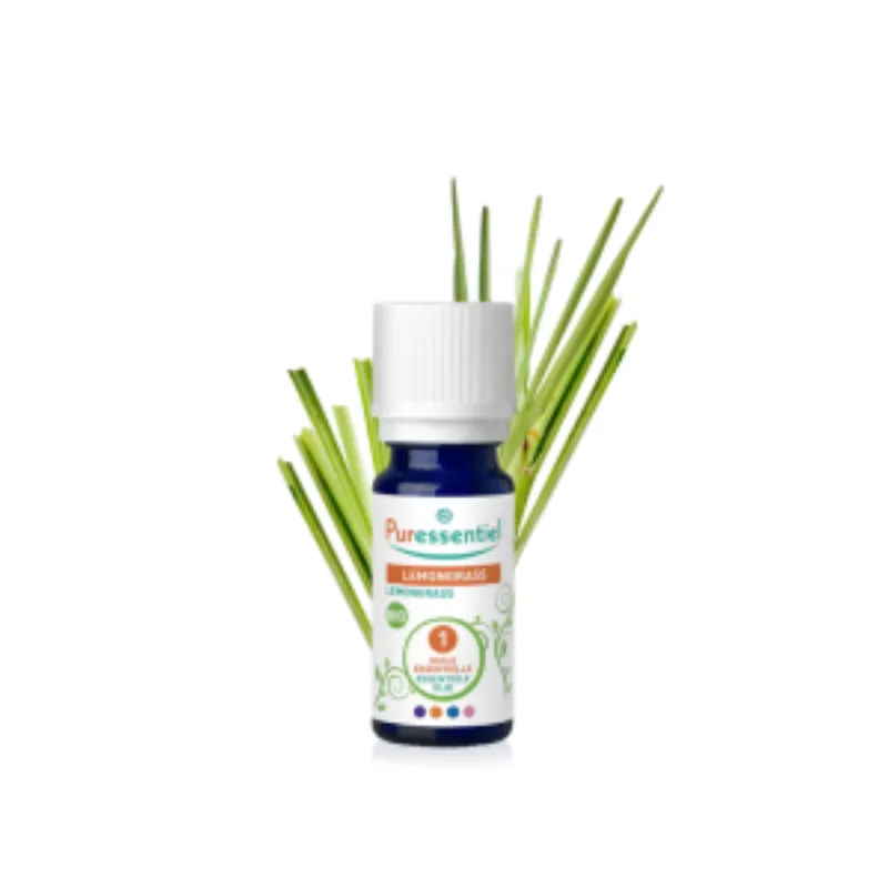 Puressentiel Huile Essentielle Lemongrass Bio 10ml –  | Parasativa Maroc