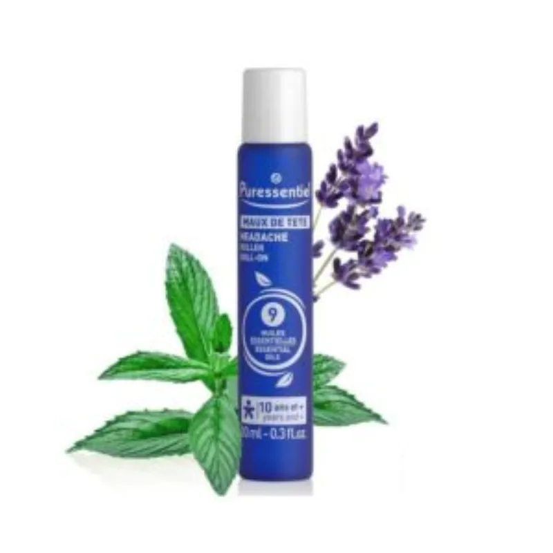 Puressentiel Maux De Tete Roller 9 H.E 10ml –  | Parasativa Maroc