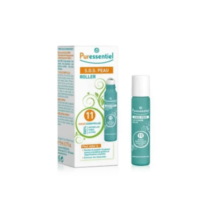 Puress Sos Peau Roller 11HE 5ml –  | Parasativa Maroc