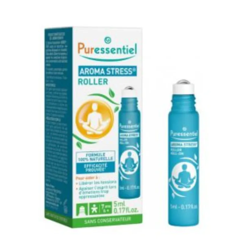 Puressentiel Stress Roller 5ml –  | Parasativa Maroc
