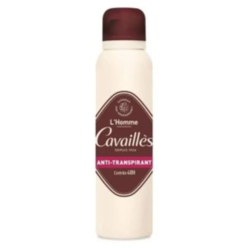 Roge Cavailles Déodorant Anti-transpirant Homme Spray 48H 150ml –  | Parasativa Maroc