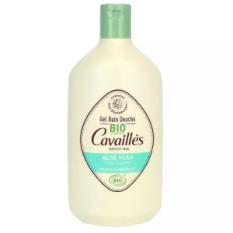 Rogé Cavaillès Gel bain Douche Aloe Vera Bio Peau Sèches 400ml –  | Parasativa Maroc