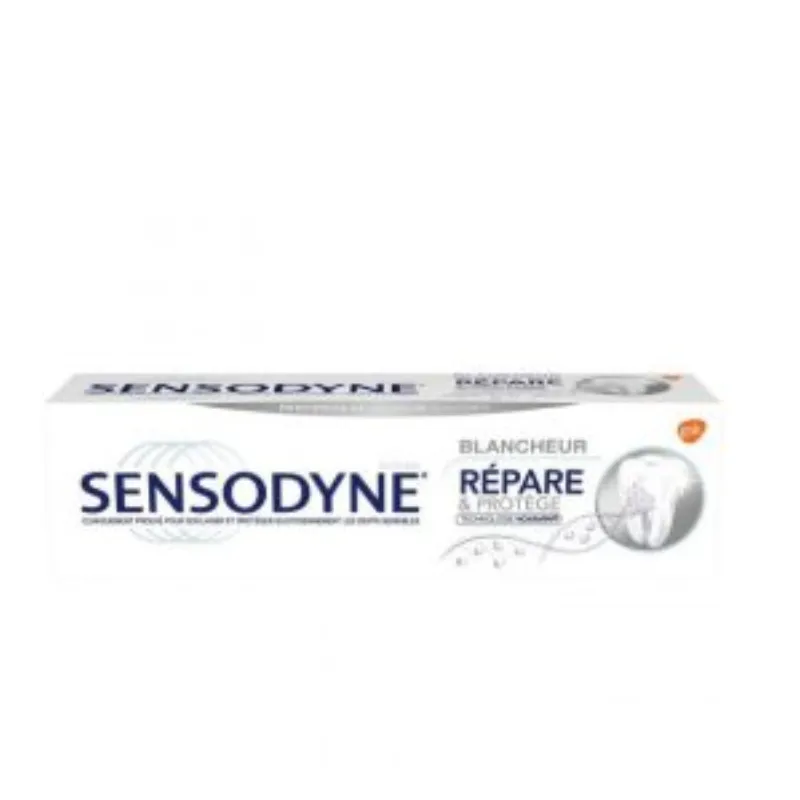 Sensodyne Dentifrice Répare protège Blancheur 75ml –  | Parasativa Maroc