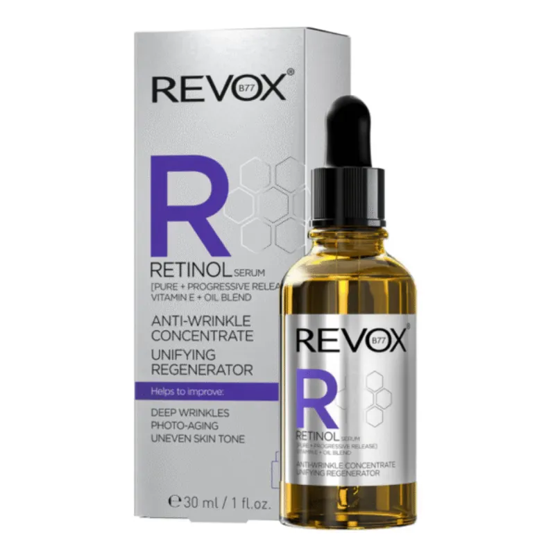 REVOX RETINOL Sérum Unifiant Régénérateur –  | Parasativa Maroc