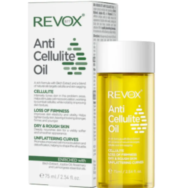 REVOX ANTI CELLULITE OIL 75ml –  | Parasativa Maroc