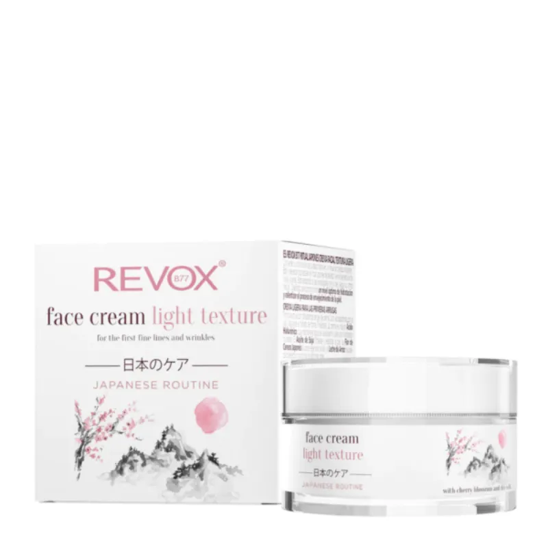 REVOX JAPANESE RITUAL Face cream light texture 50ml –  | Parasativa Maroc