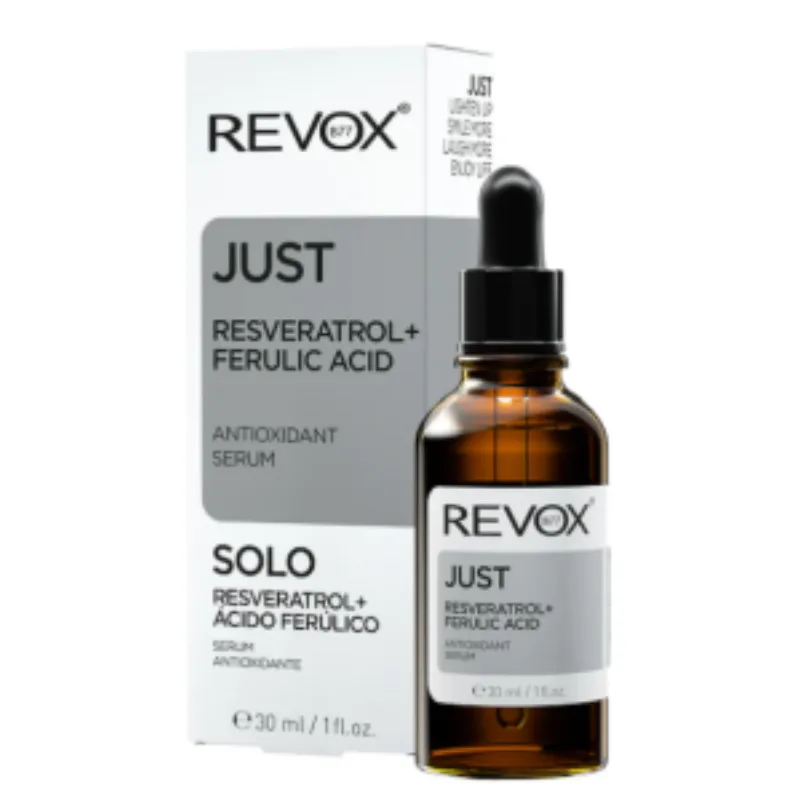 REVOX B77 JUST Resvératrol + Acide Férulique 30ML –  | Parasativa Maroc