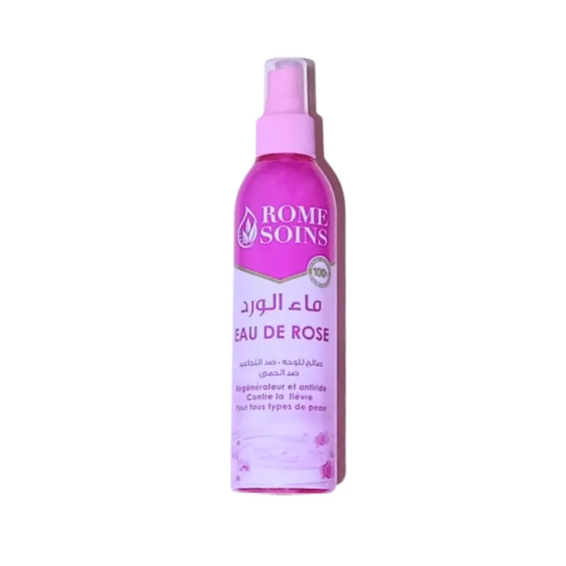Rome Soins Eau de Rose 200ml –  | Parasativa Maroc