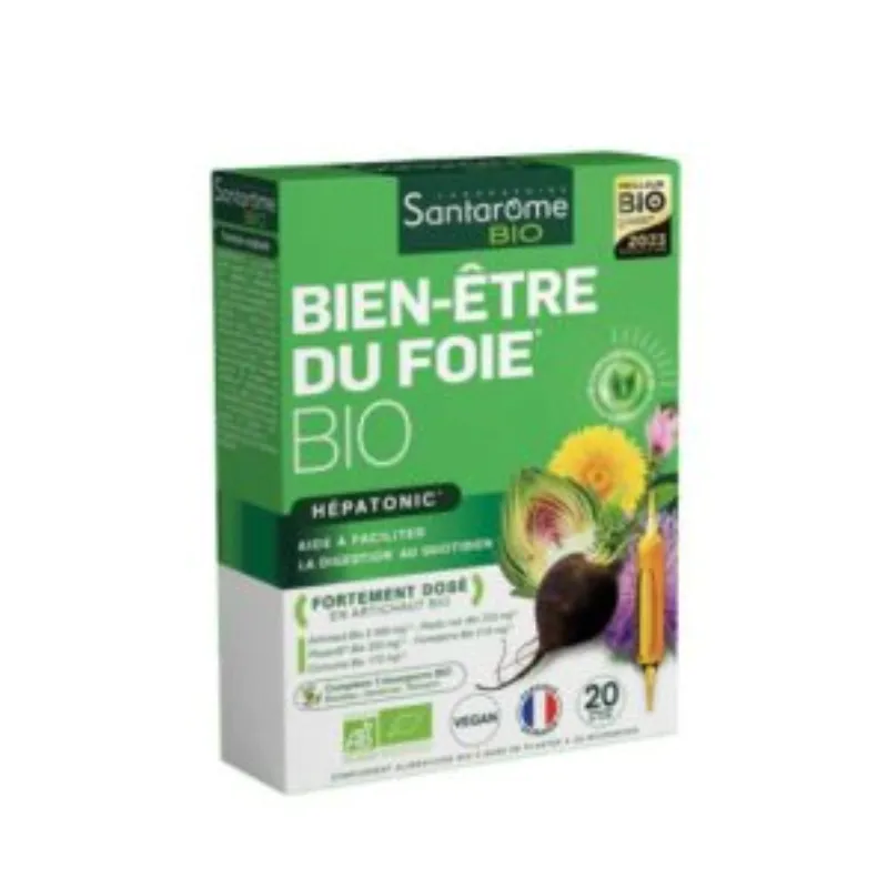 SANTAROME BIEN ETRE DU FOIE 20 AMPOULES –  | Parasativa Maroc