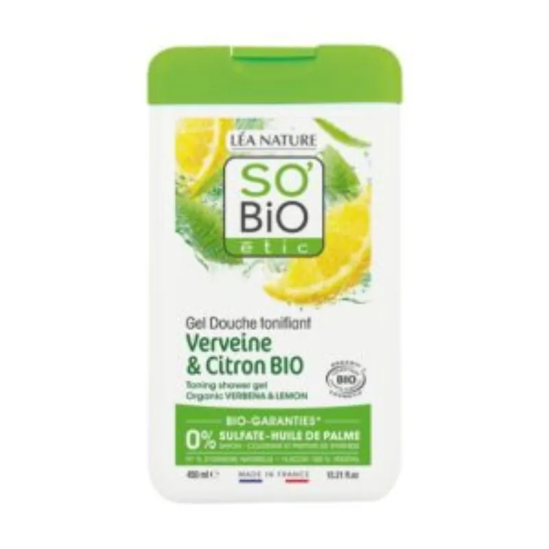 SO BIO GEL DOUCHE VERVEINE CITRON 450ML –  | Parasativa Maroc