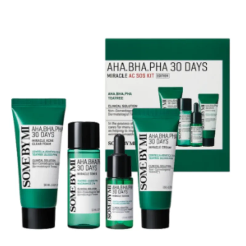 SOME BY MI AHA-BHA-PHA 30 DAY MIRACLE AC SOS KIT –  | Parasativa Maroc
