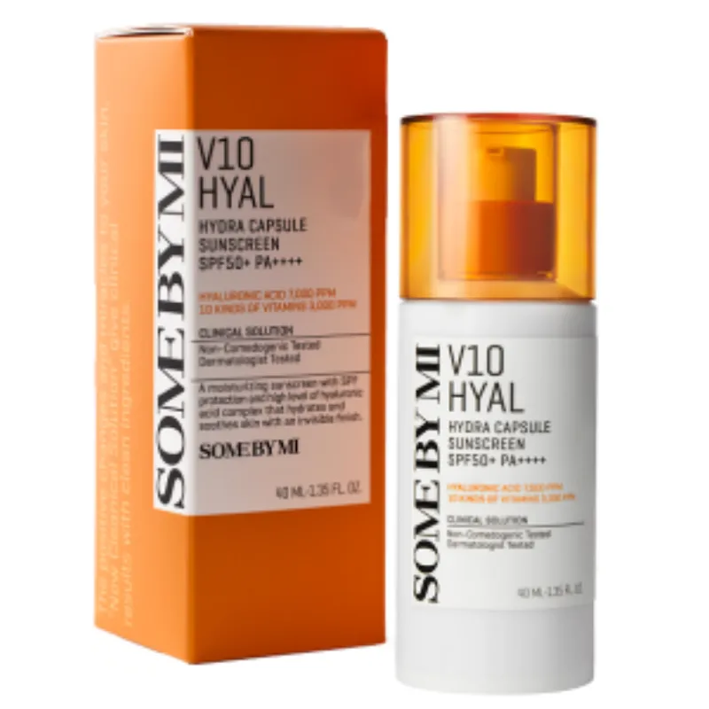 SOME BY MI V10 HYAL HYDRA CAPSULE SUNSCREEN 40ML –  | Parasativa Maroc