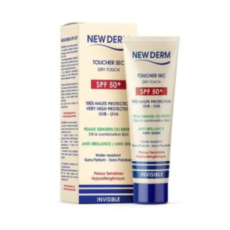 NEW DERM Écran Solaire SPF50+ INVISIBLE –  | Parasativa Maroc