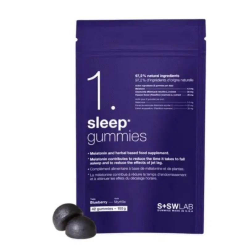 S+SWLAB 1.Sleep 42 Gummies Gout Myrtille