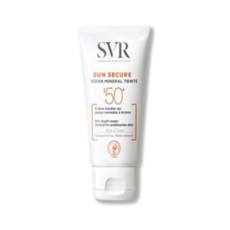 SVR SUN SECURE Écran Minéral Teinté Peaux normales à mixtes 50 SPF+ 60 G –  | Parasativa Maroc