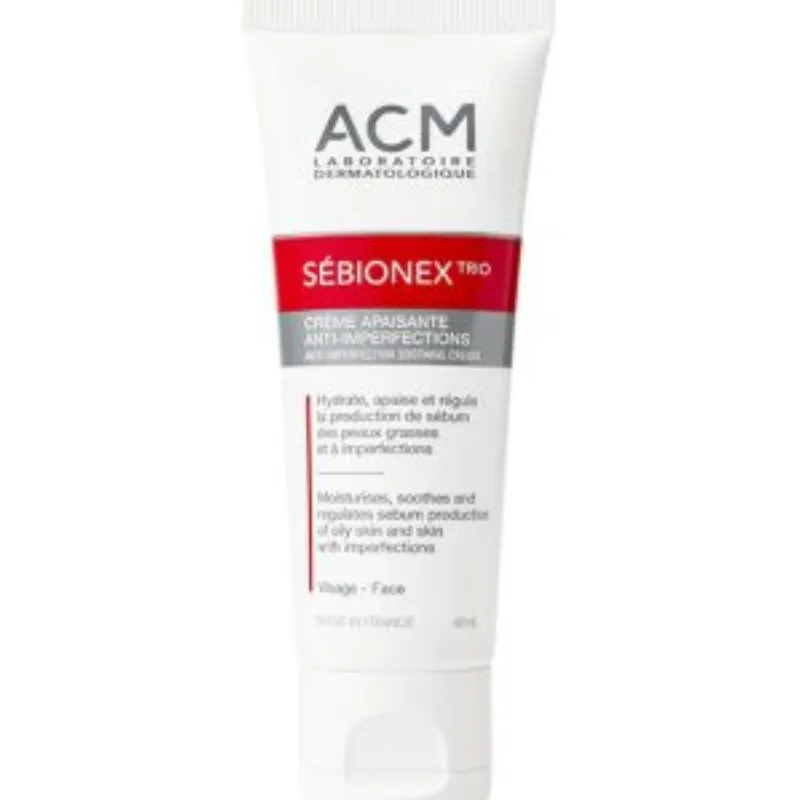Acm Sébionex Trio crème – 40 ml –  | Parasativa Maroc