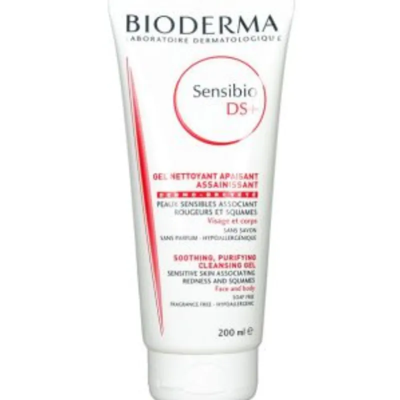 Bioderma – Sensibio DS Plus Gel Moussant – 200 ml –  | Parasativa Maroc