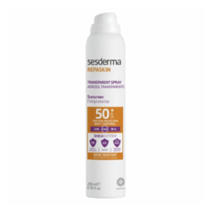Sesderma REPASKIN Spray Transparent SPF 50 –  | Parasativa Maroc