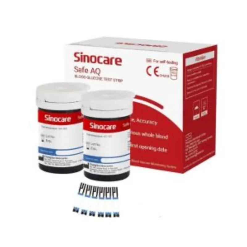 Sinocare Bandelettes 50 Pieces –  | Parasativa Maroc