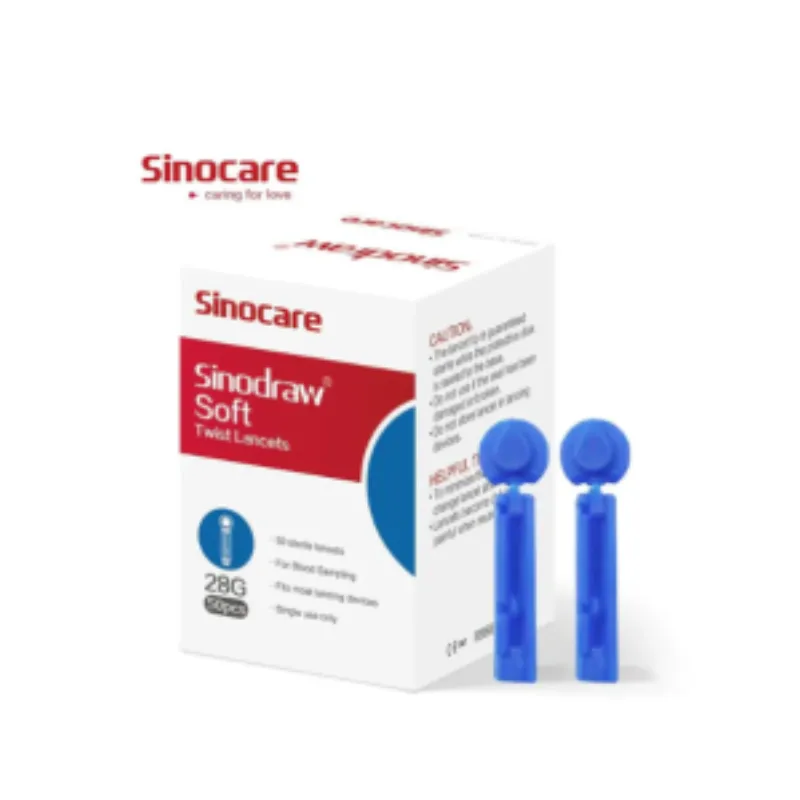 Sinocare Lancettes Steriles 50 Pieces –  | Parasativa Maroc