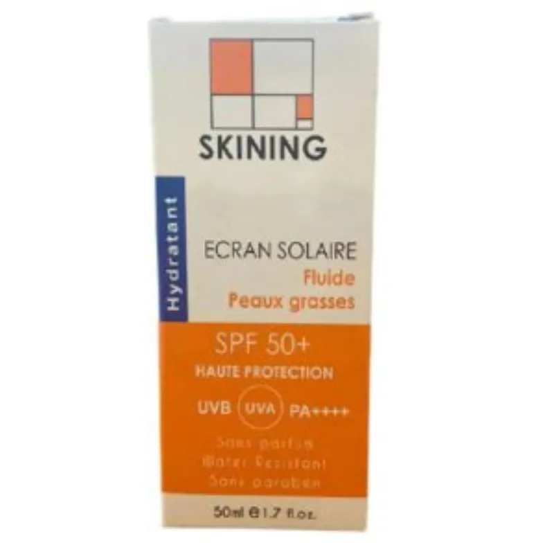 Skining Ecran Invisible Hydrat Fluide Peaux Grasses 50ml –  | Parasativa Maroc