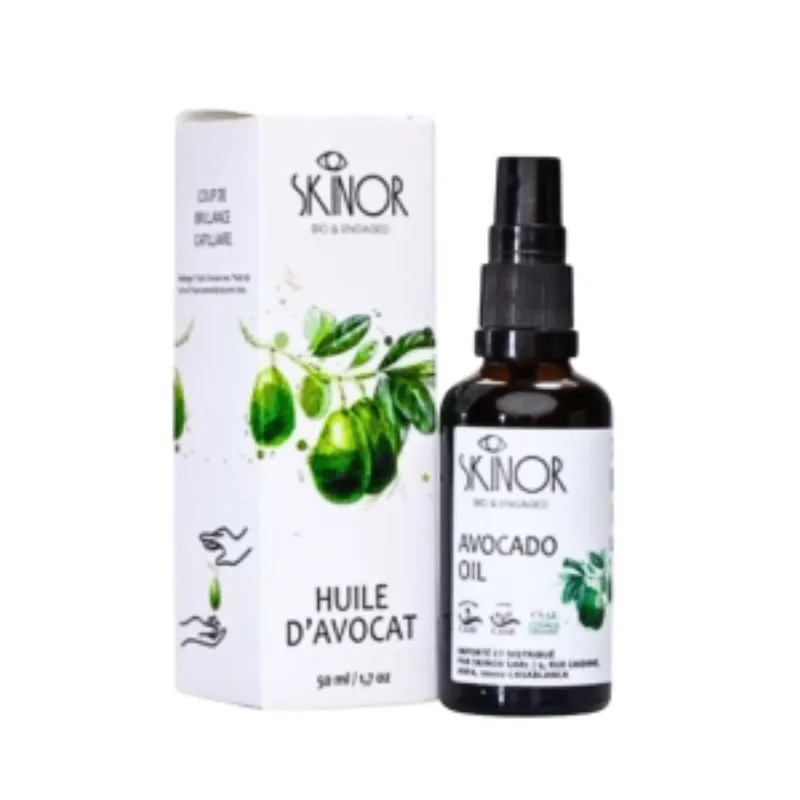 Skinor Huile D’avocat Bio 50ml –  | Parasativa Maroc