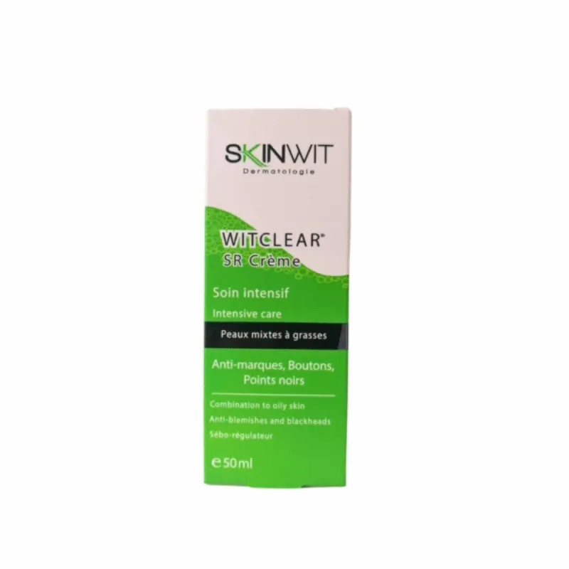 Skinwit Witclear SR Creme Peaux mixtes a grasses 50ml –  | Parasativa Maroc