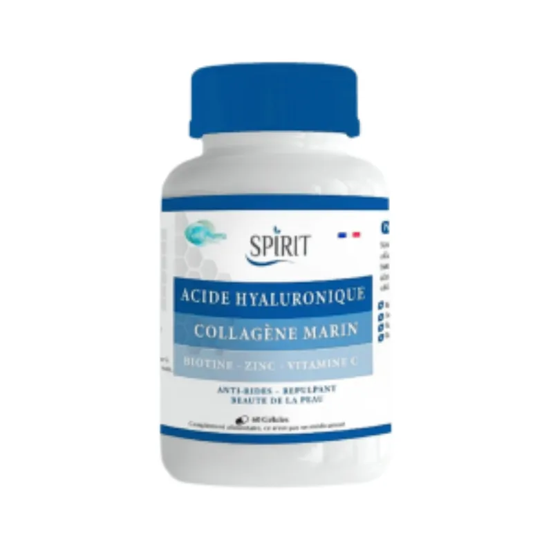 Spirit Acide Hyaluronique 60 Gelules –  | Parasativa Maroc