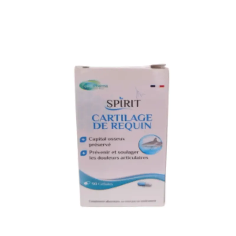 Spirit Cartilage de Requin 90 Gelules –  | Parasativa Maroc