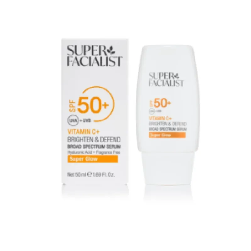 Super Facialist Vitamine C+ Brighten & Defend Broad Spectrum Serum SPF50+ 50ml –  | Parasativa Maroc