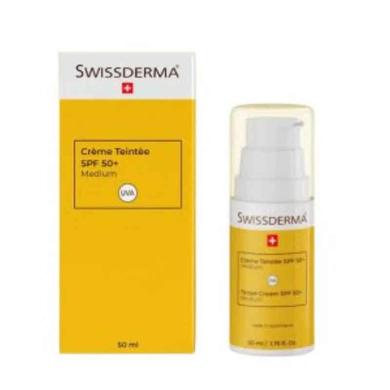 Swissderma Ecran Teinte Light Spf50+ 50ml –  | Parasativa Maroc