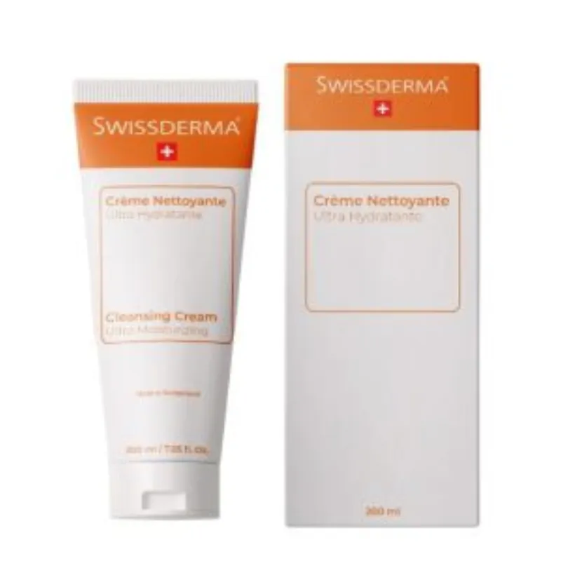 Swissderma Creme Nettoyant Ultra Hydratante 200ml –  | Parasativa Maroc