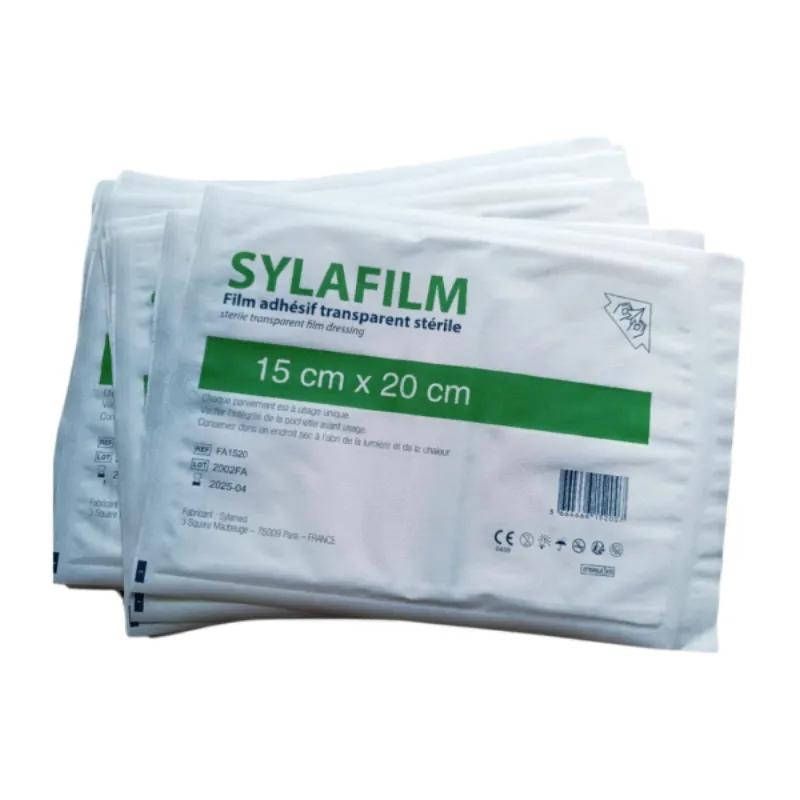 Sylafilm Film Adhesif Transparent Sterile 15cm X 20cm 1 Unite –  | Parasativa Maroc