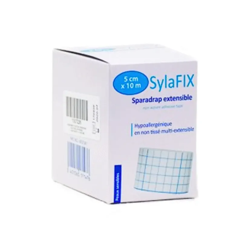 Sylafix Sparadrap Extensible 5x10cm –  | Parasativa Maroc